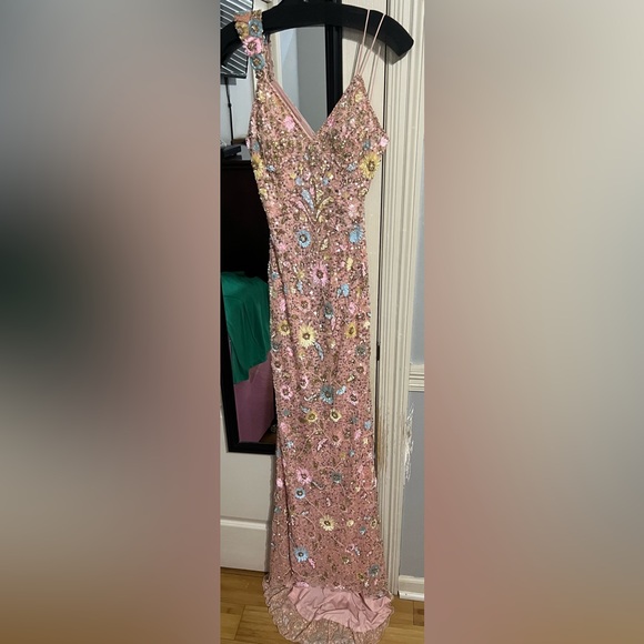 SHERRI HILL floral prom/pageant dress - Picture 2 of 2